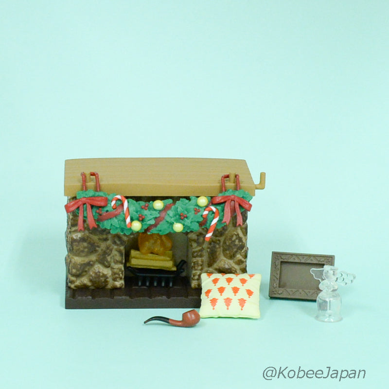 Re-ment CHRISTMAS SANTA�fS HOUSE 8 pcs Full Set for dollhouse JAPAN Miniature Re-ment