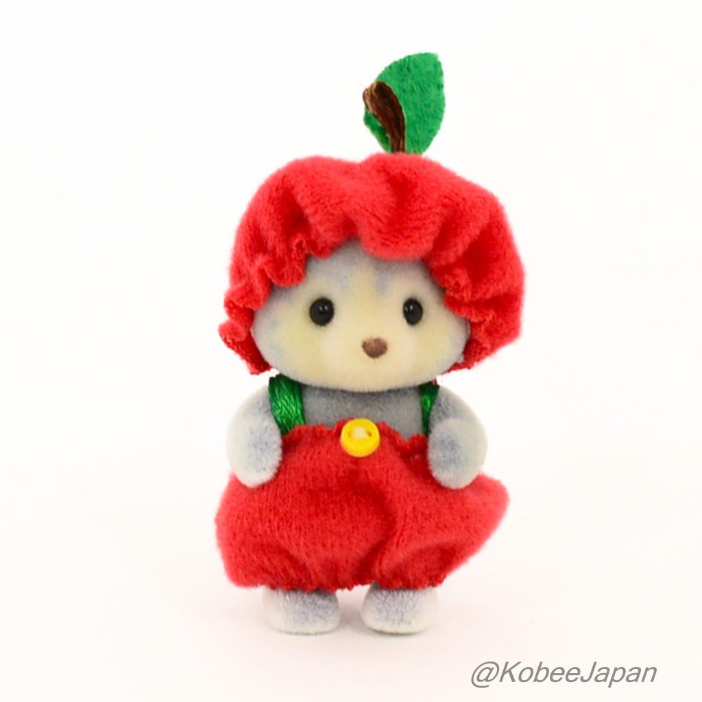 Serie Baby Fruit Party Husky Bebé Manzana 2023 Sylvanian Families Calico Critters