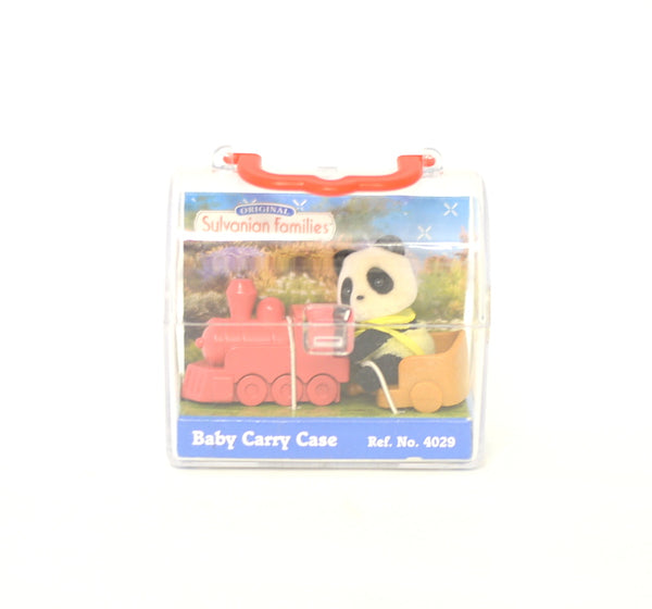 [Used] BABY CARRY CASE PANDA LOCOMOTIVE Epoch Sylvanian Families