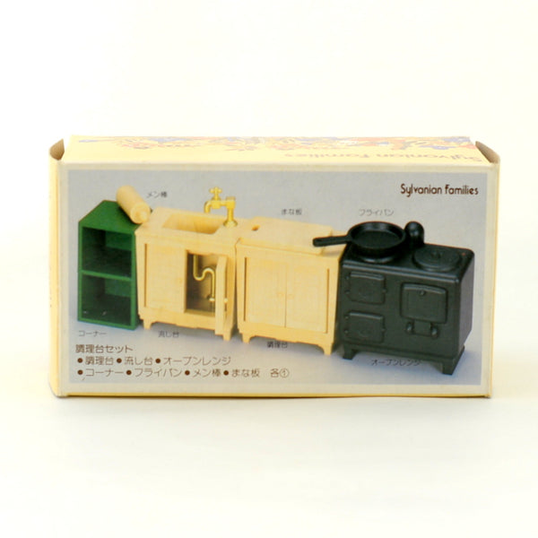 [Used] KITCHEN SET KA-10 Epoch Japan Sylvanian Families