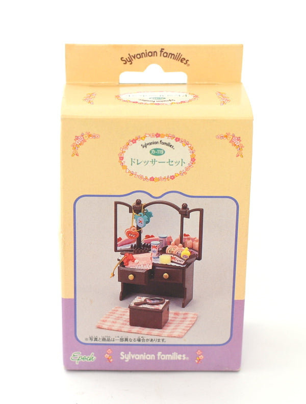 DRESSOR SET KA-119 Epoch Retired Rare Sylvanian Families