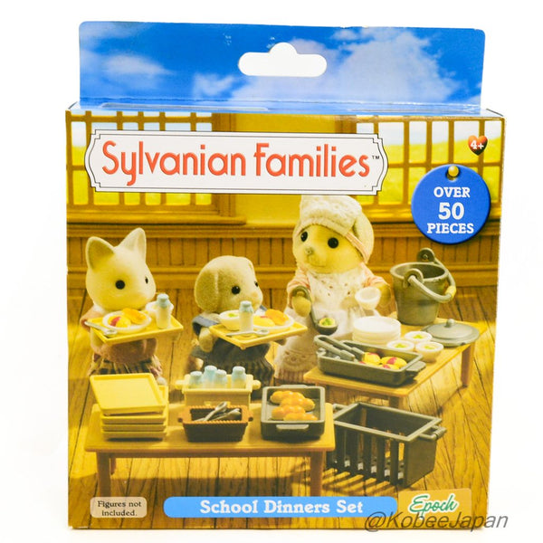 SCHOOL DINNERS SET UK 4414 Sylvanian Families