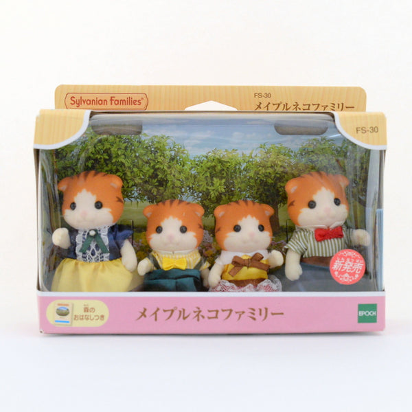 MAPLE CAT FAMILY FS-30 Epoch Japan  Sylvanian Families