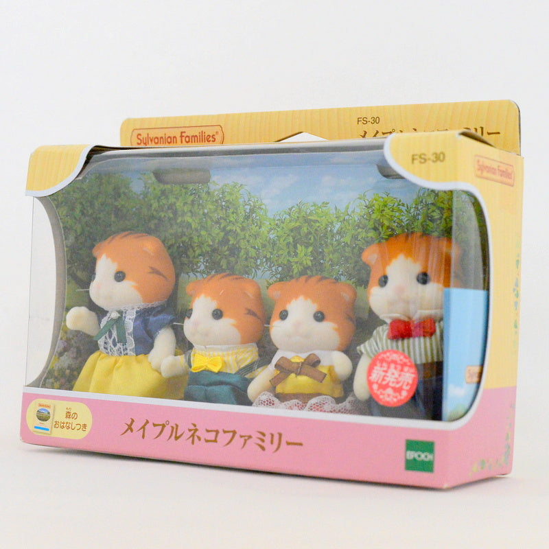 MAPLE CAT FAMILY FS-30 Epoch Japan  Sylvanian Families