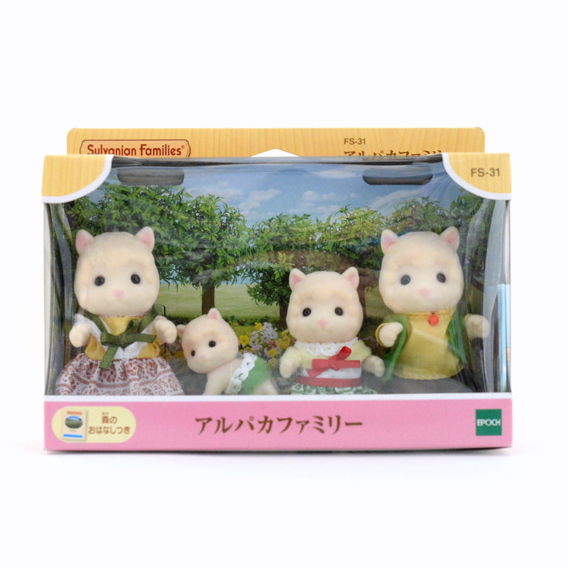 ALPACA FAMILY FS-31 Dolls Epoch Japan Sylvanian Families