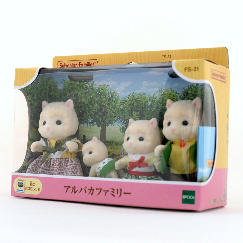 ALPACA FAMILY FS-31 Dolls Epoch Japan Sylvanian Families