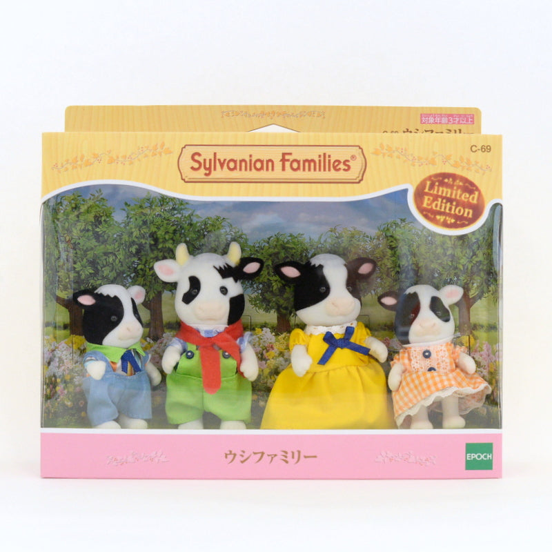 Friesian Cow Family 2021 C-69 Sylvanian Families Calico Critters