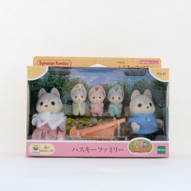 HUSKY DOG FAMILY FS-41 Japan Sylvanian Families