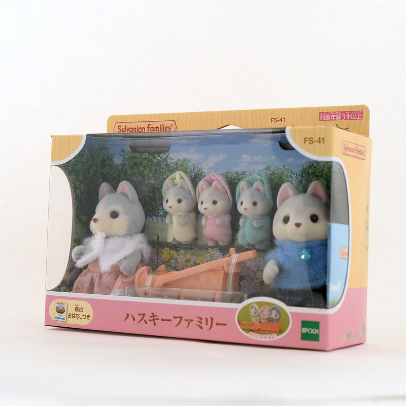 HUSKY DOG FAMILY FS-41 Japan Sylvanian Families