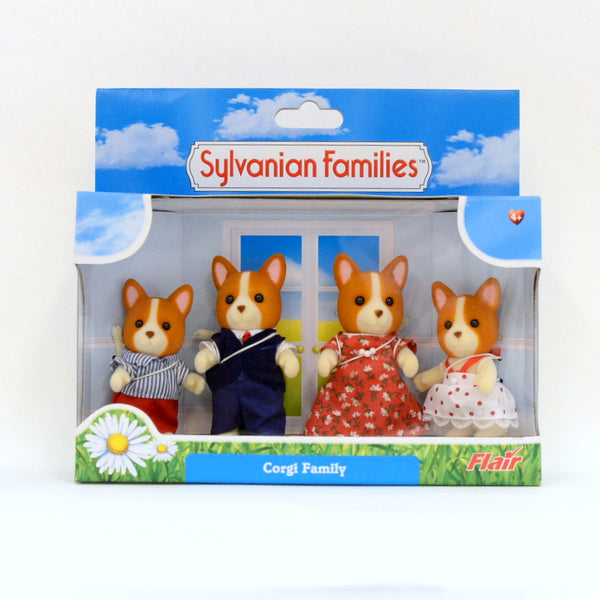 Corgi Family 4630 Flair Calico critters 2011 Sylvanian Families