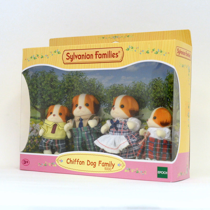 CHIFFON DOG FAMILY FS-11 Epoch Japan Sylvanian Families