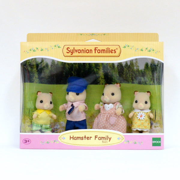 Dolls HAMSTER FAMILY Epoch UK 5121  Sylvanian Families