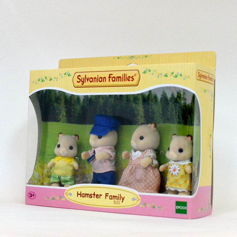 Dolls HAMSTER FAMILY Epoch UK 5121  Sylvanian Families