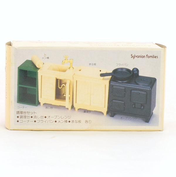 [Used] KITCHEN SET KA-10 Epoch Japan Sylvanian Families