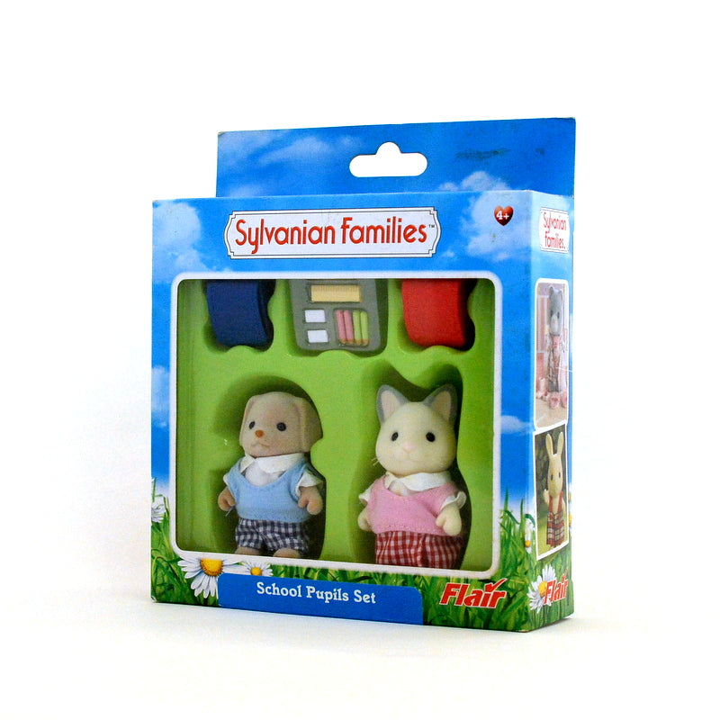 SCHOOL PUPILS SET Flair 4546 Retired Rare Sylvanian Families