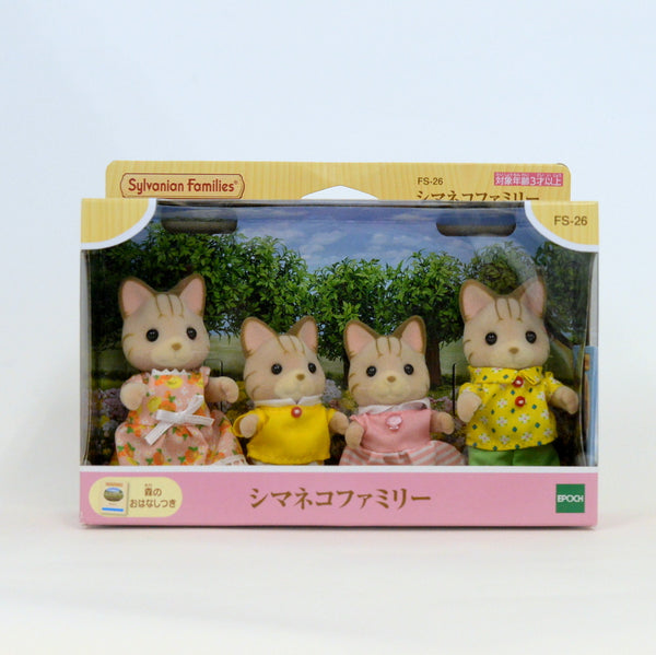 STRIPED CAT FAMILY FS-26 Epoch Sylvanian Families