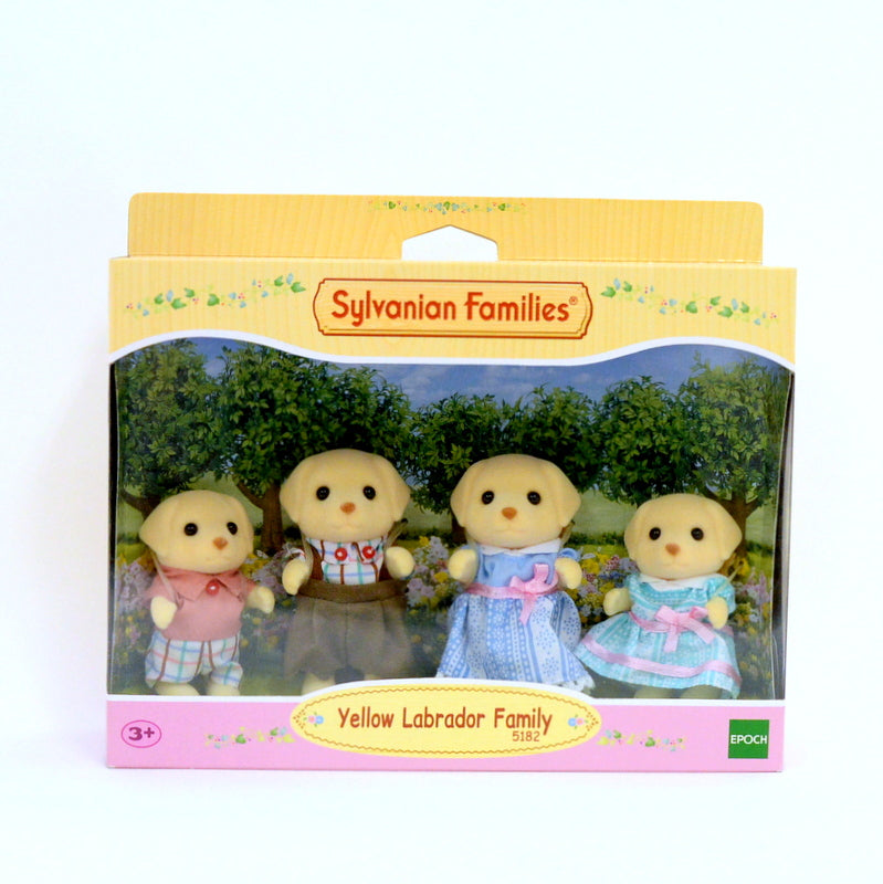 YELLOW LABRADOR FAMILY 5182  EPOCH UK Sylvanian Families