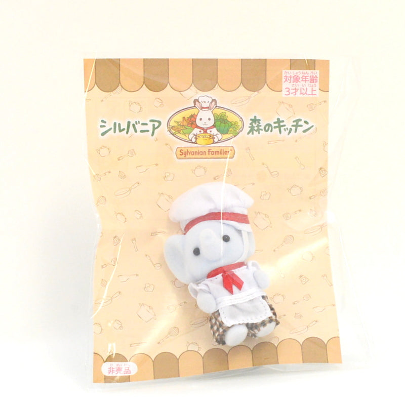 FOREST KITCHEN BABY ELEPHANT CHEF Epoch Japan Sylvanian Families