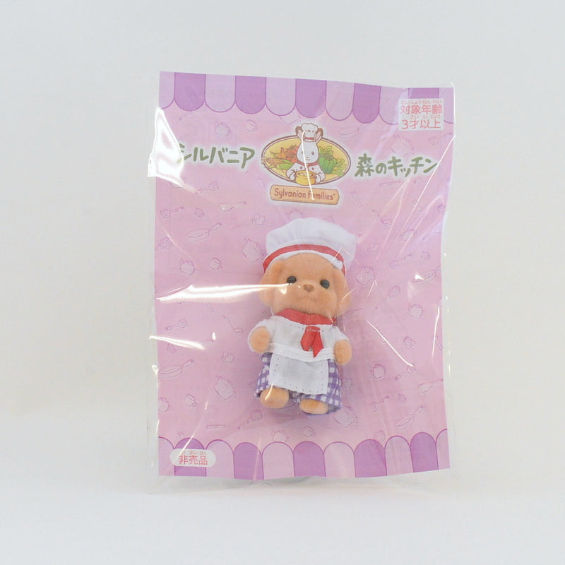 FOREST KITCHEN BABY TOY POODLE CHEF Sylvanian Families