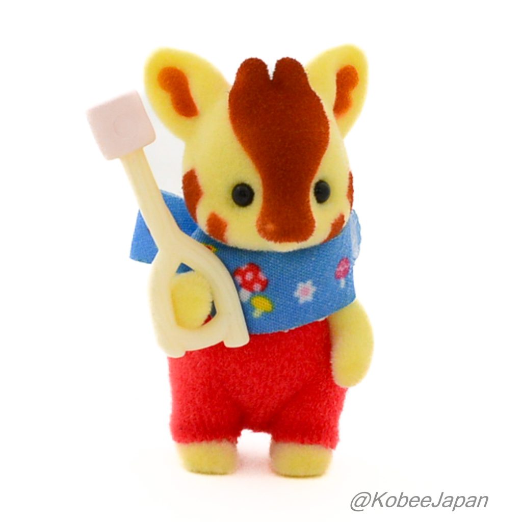 Baby Collection Secret Forest Series Giraffe Familymart 2023 Sylvanian Families Calico Critters