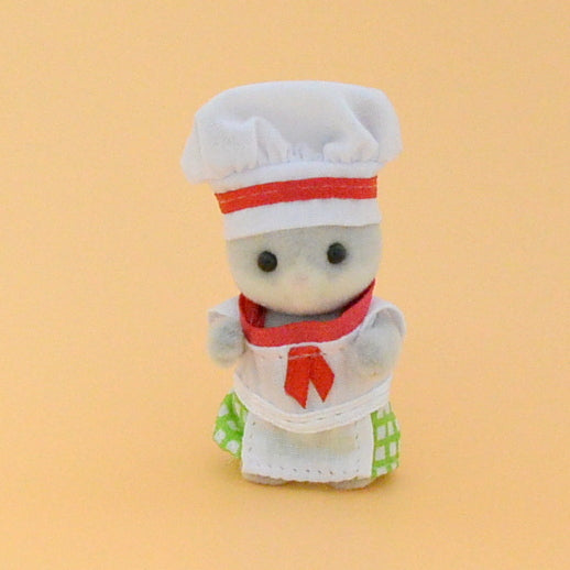 FOREST KITCHEN BABY COTTONTAIL CHEF Sylvanian Families