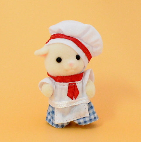 FOREST KITCHEN BABY GOAT CHEF Japan Sylvanian Families