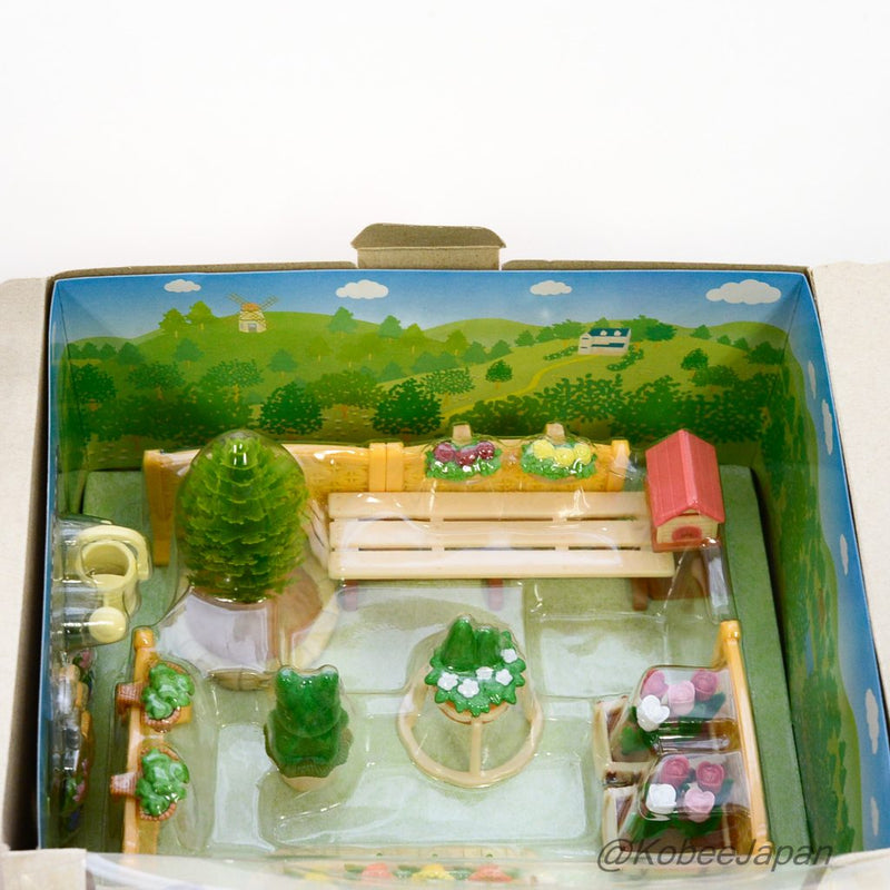 FAMILY FLOWER GARDEN SE-155 Epoch Japan Sylvanian Families