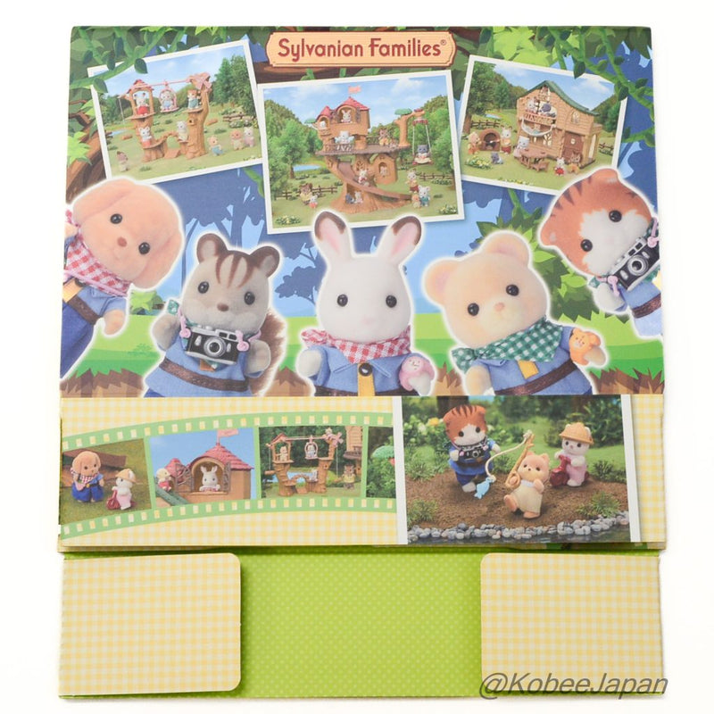 带有婴儿探险家系列印花的储物盒 Epoch Calico Sylvanian Families