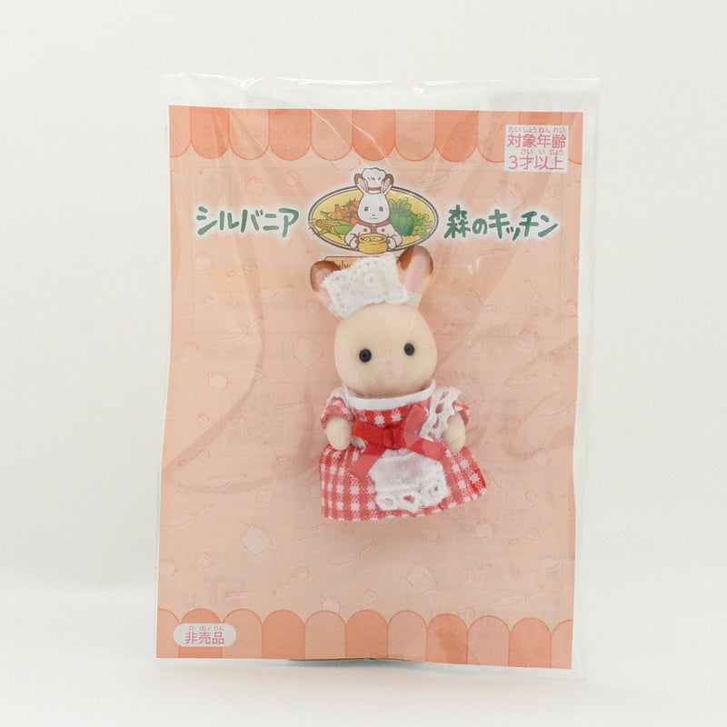 Forêt Cuisine Bébé Lapin Chocolat Serveuse Rouge 2019 Familles Sylvanian Calico Critters