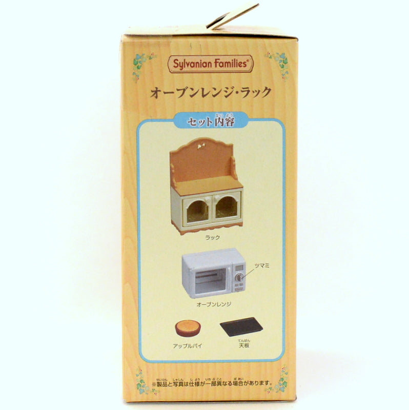 MICROWAVE OVEN & RACK KA-425 Epoch Japan Sylvanian Families