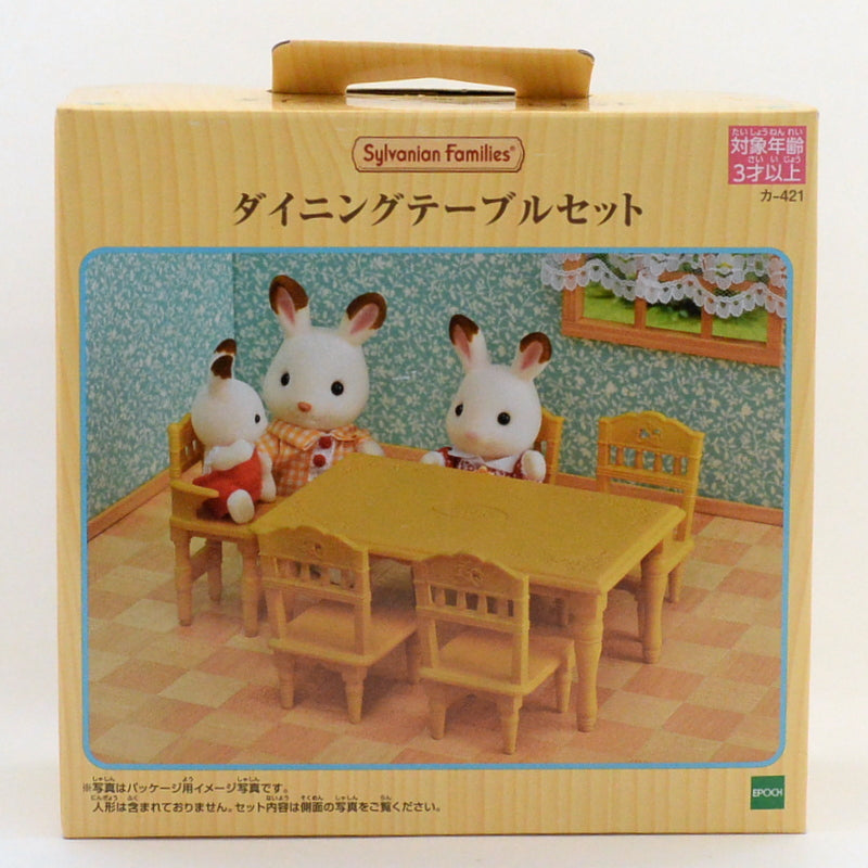 Ensemble de table à manger KA-421 Sylvanian Families Calico Critters