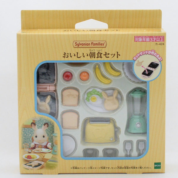 BREAKFAST SET KA-424 Epoch Japan Sylvanian Families