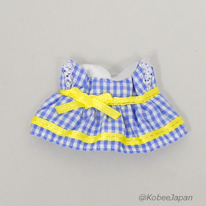 BLUE CHECK DRESS For Girl Limited Item Nagashima Japan Sylvanian Families