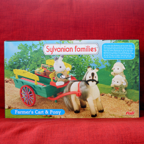 FARMER'S CART & PONY 4482 Flair Sylvanian Families