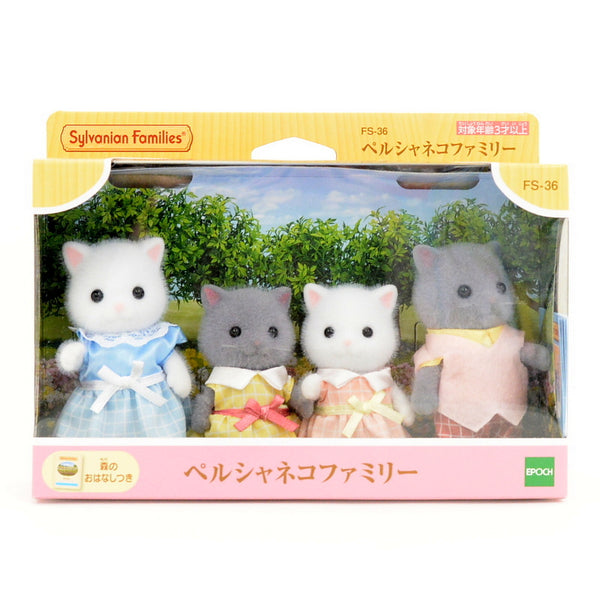 Familia Cat Familia Persa FS-36 2020 Japón Calico Critters