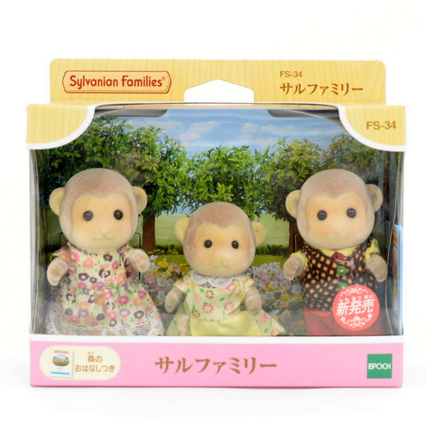 MONKEY FAMILY FS-34 Epoch Japan 2018 Sylvanian Families