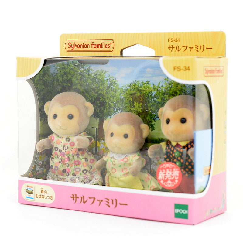 MONKEY FAMILY FS-34 Epoch Japan 2018 Sylvanian Families