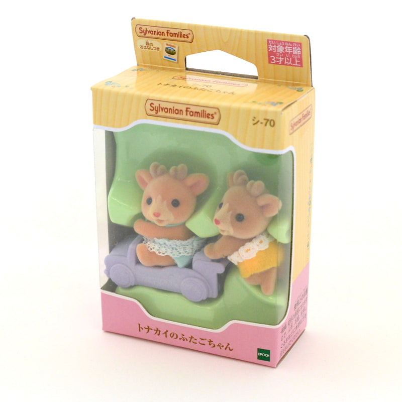 Jumeaux bébés rennes 2022 SHI-70 Familles Sylvanian Calico Critters