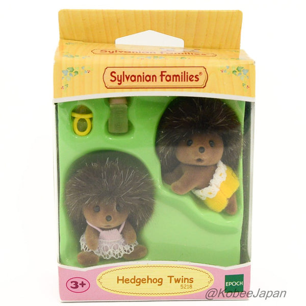 Sylvanain Families HEDGEHOG TWINS 5218 Epoch Sylvanian Families