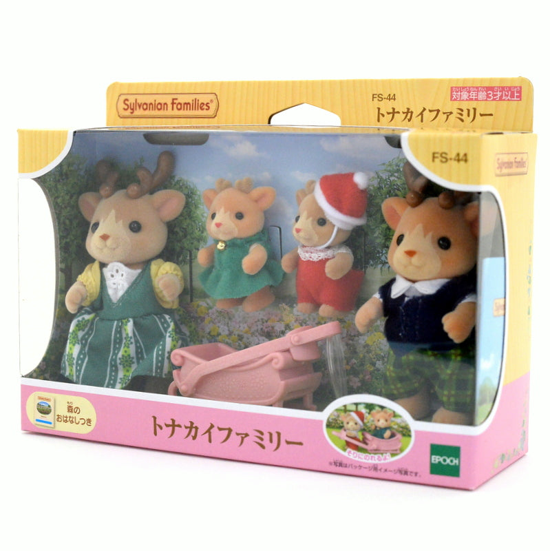 REINDEER FAMILY FS-44 Epoch Japan Sylvanian Families