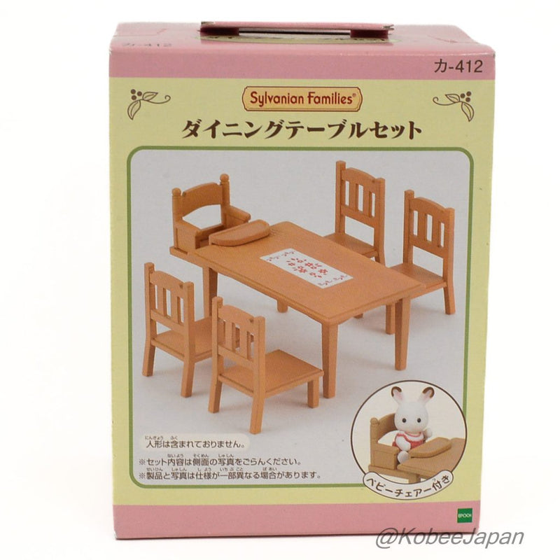 DINING TABLE SET Epoch KA-412 Japan Sylvanian Families