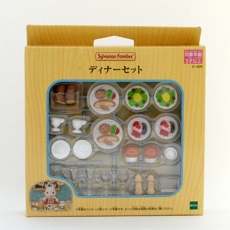 DINNER SET Epoch Japan KA-409 Sylvanian Families