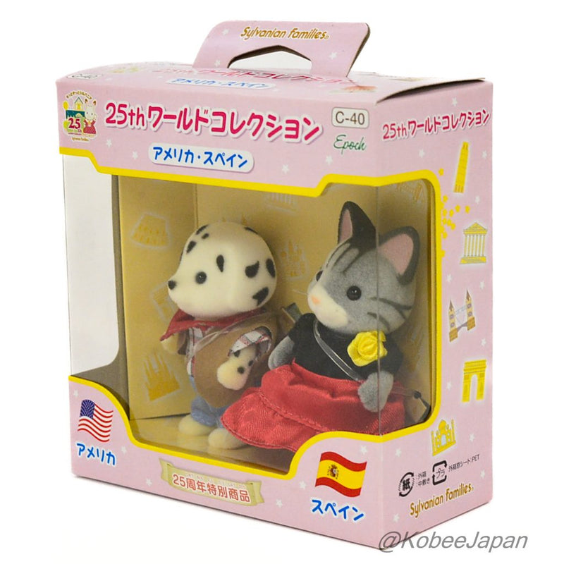 25th Anniversary WORLD COLLECTION AMERICA SPAIN Sylvanian Families