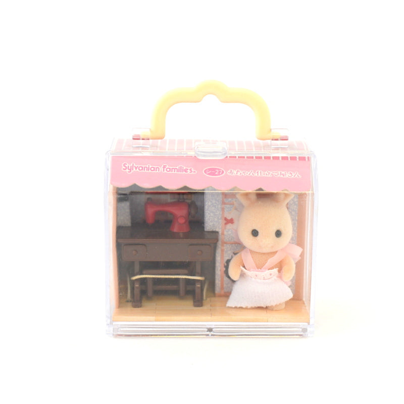 BABY CARRY CASE BABY TAILOR SHI-27 Retired Japan Calico Sylvanian Families