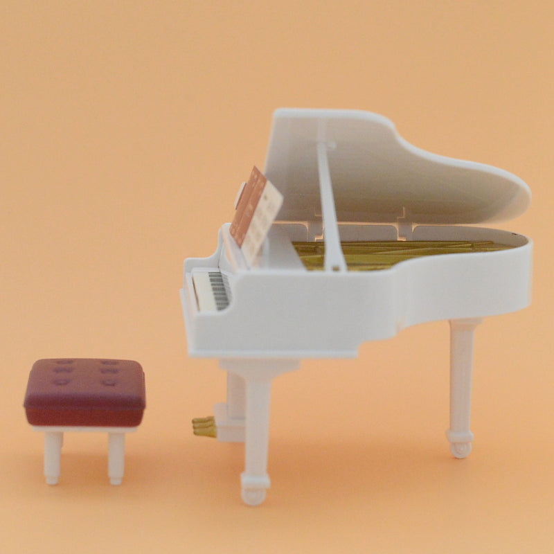 GRAND PIANO WHITE Fan Club Epoch Japan Sylvanian Families