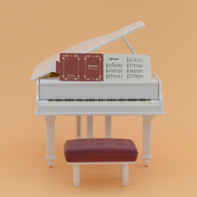 GRAND PIANO WHITE Fan Club Epoch Japan Sylvanian Families