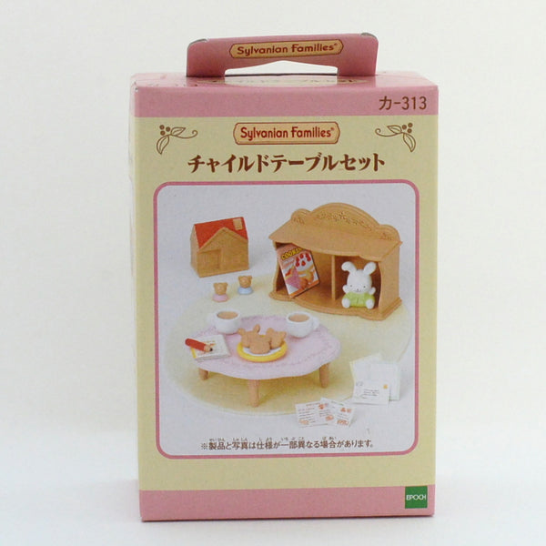 CHILD TABLE SET KA-313 Retired Epoch Japan Sylvanian Families