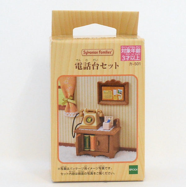 Conjunto de teléfono retro Epoch Calico Critters