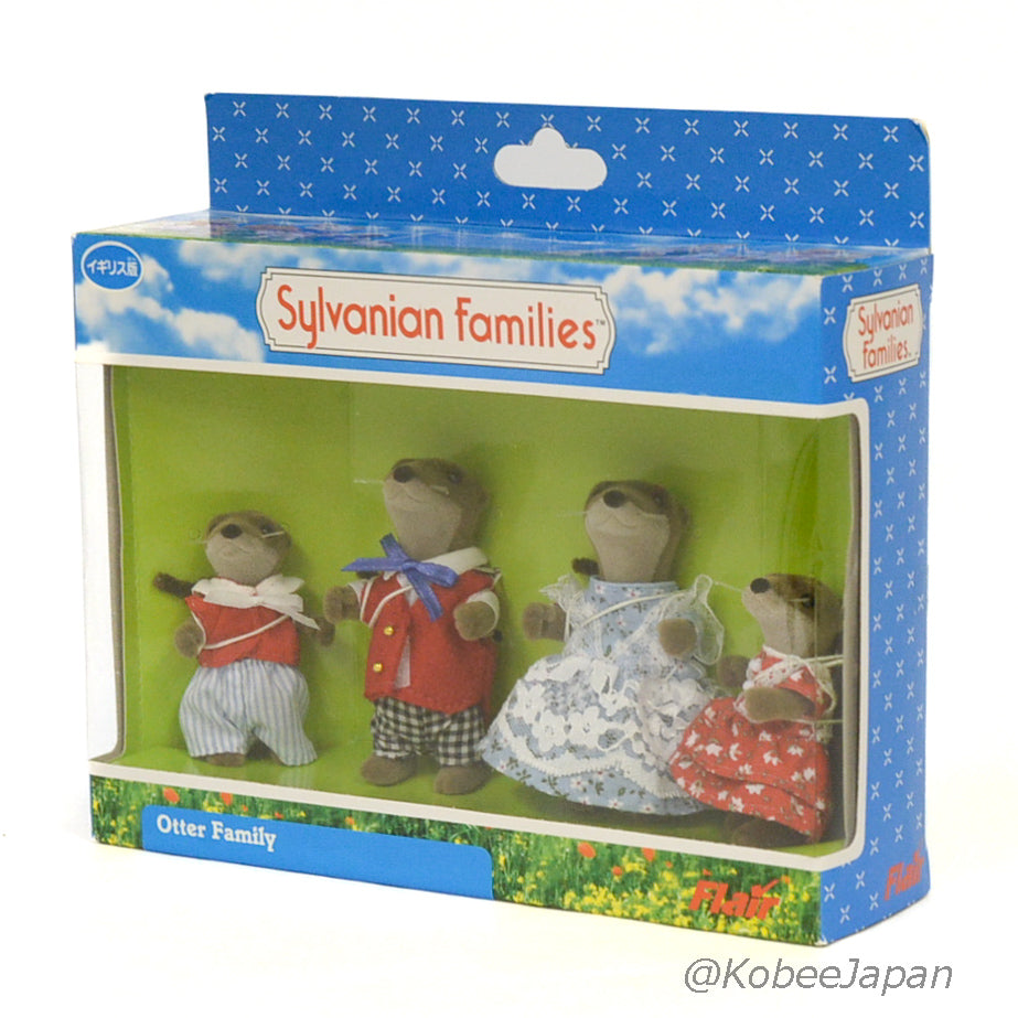 Otter Family Flair 4061F عائلات سيلفانيان كاليكو كريترز