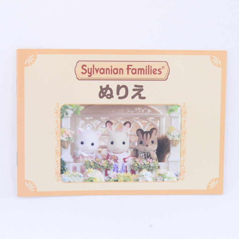 COLORING BOOK Epoch Japan Sylvanian Families